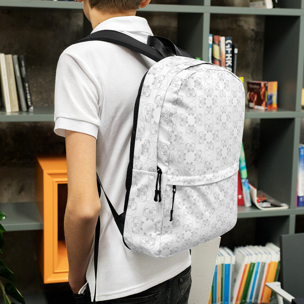 Backpack | Small Skull Print