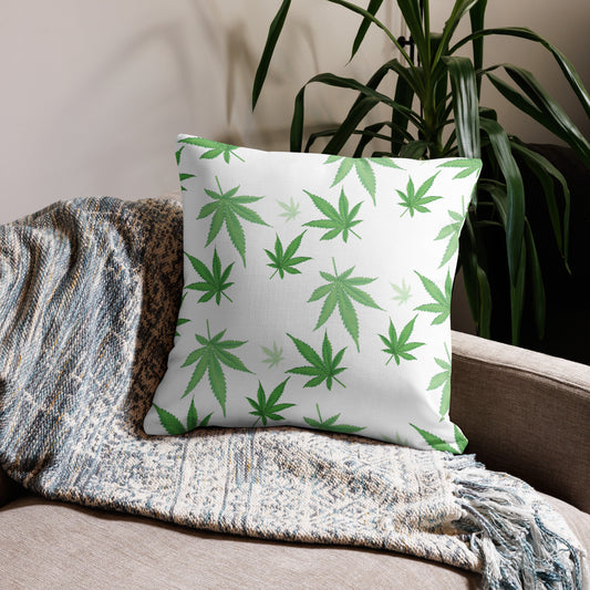 Premium Pillow | Eat Your Greens