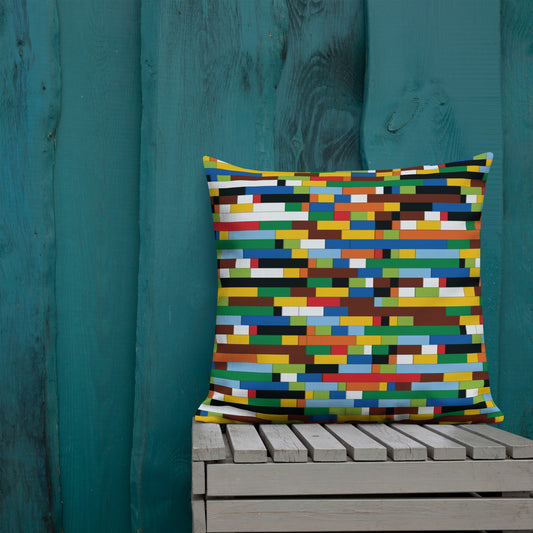 Premium Pillow | Toy Bricks