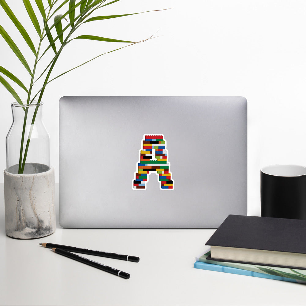 Stickers | Toy Brick Letters