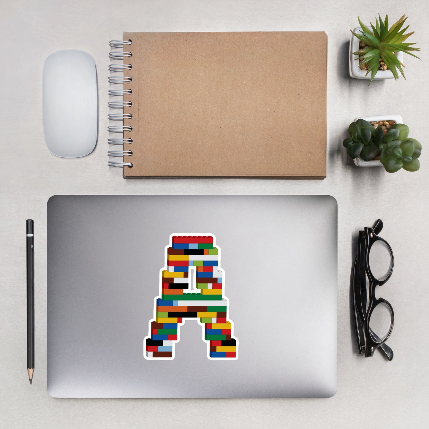 Stickers | Toy Brick Letters