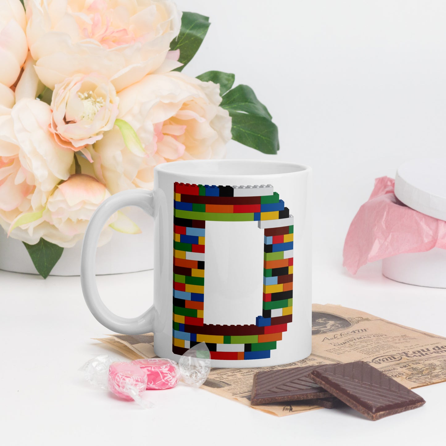 Mug | Toy Brick Letters