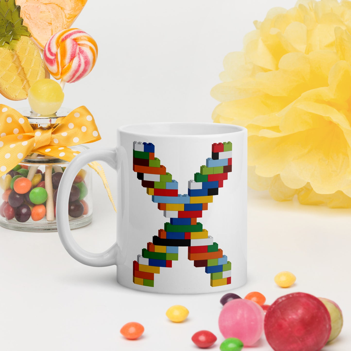 Mug | Toy Brick Letters