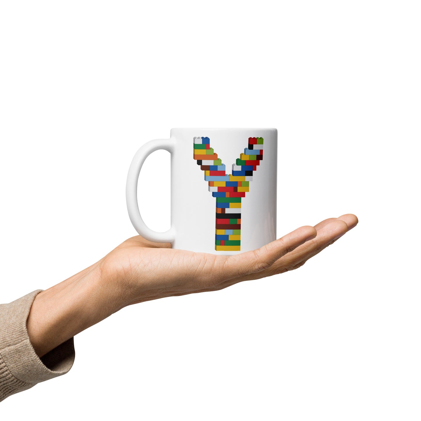 Mug | Toy Brick Letters