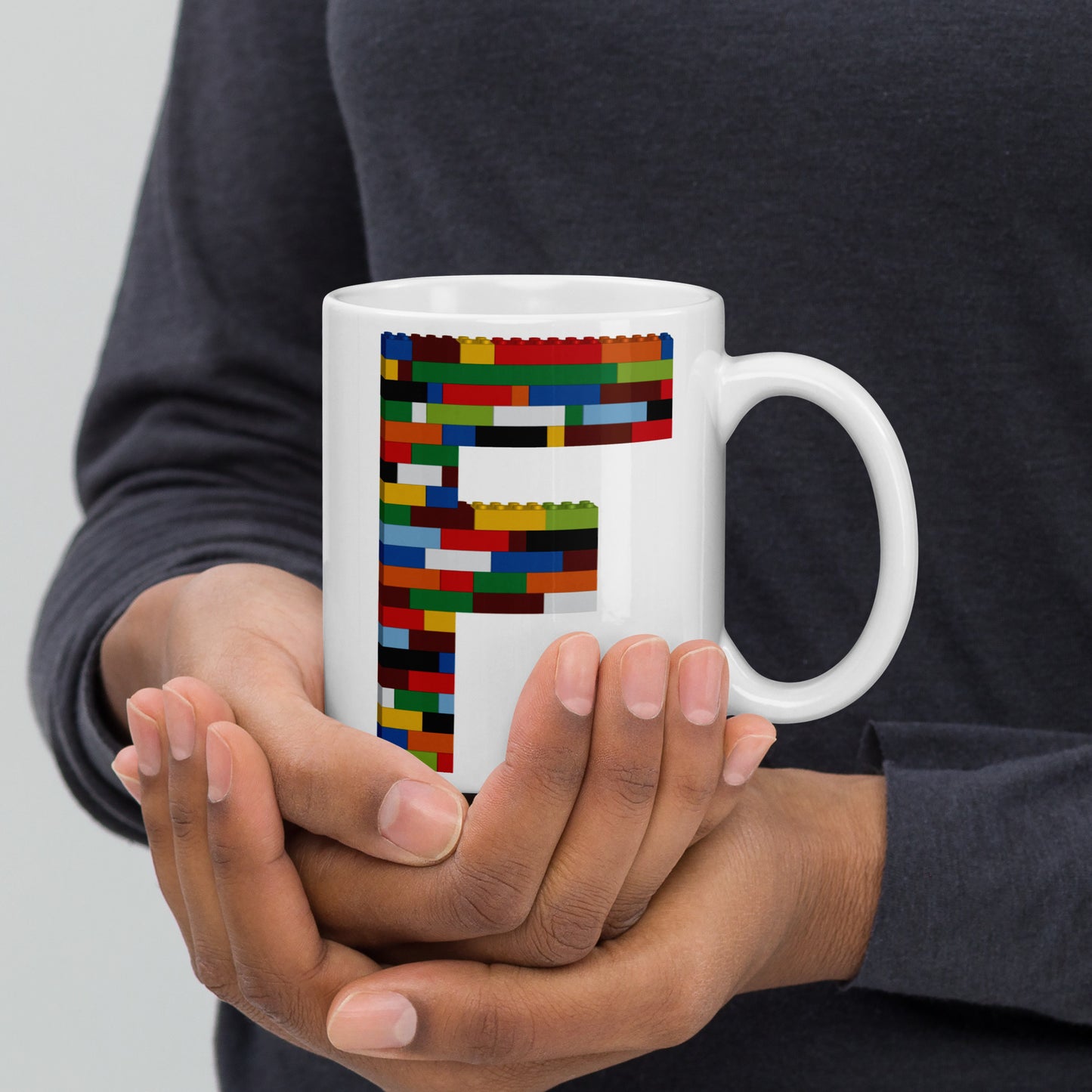 Mug | Toy Brick Letters