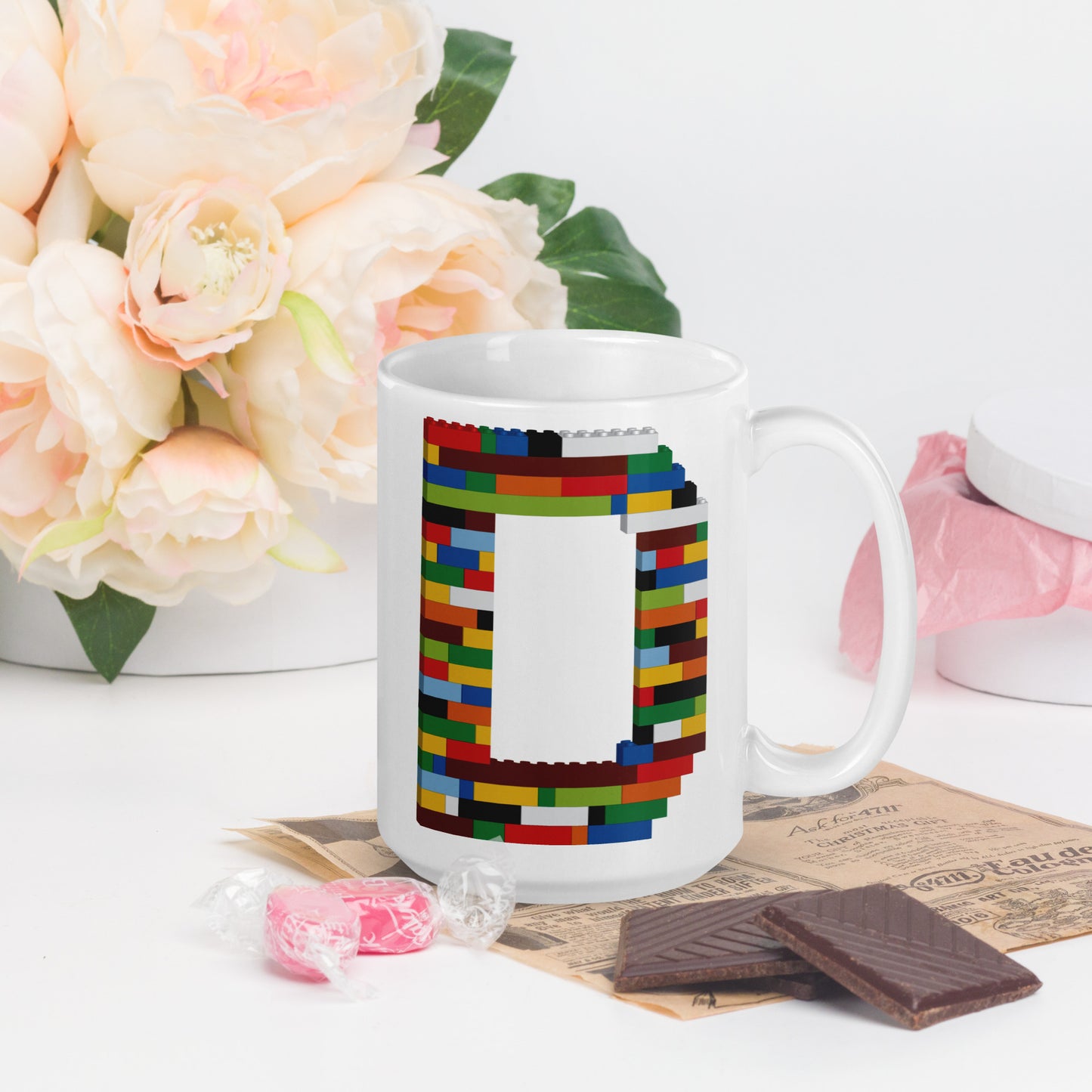 Mug | Toy Brick Letters