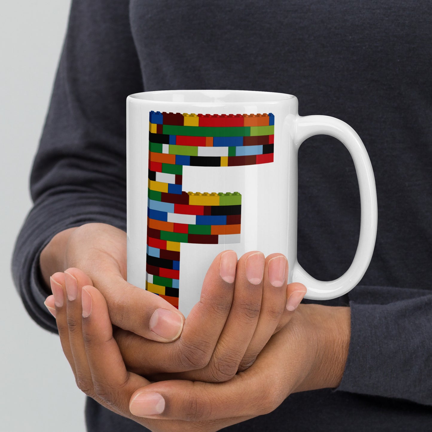 Mug | Toy Brick Letters