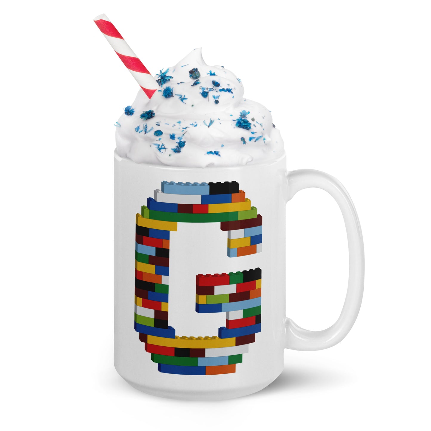 Mug | Toy Brick Letters