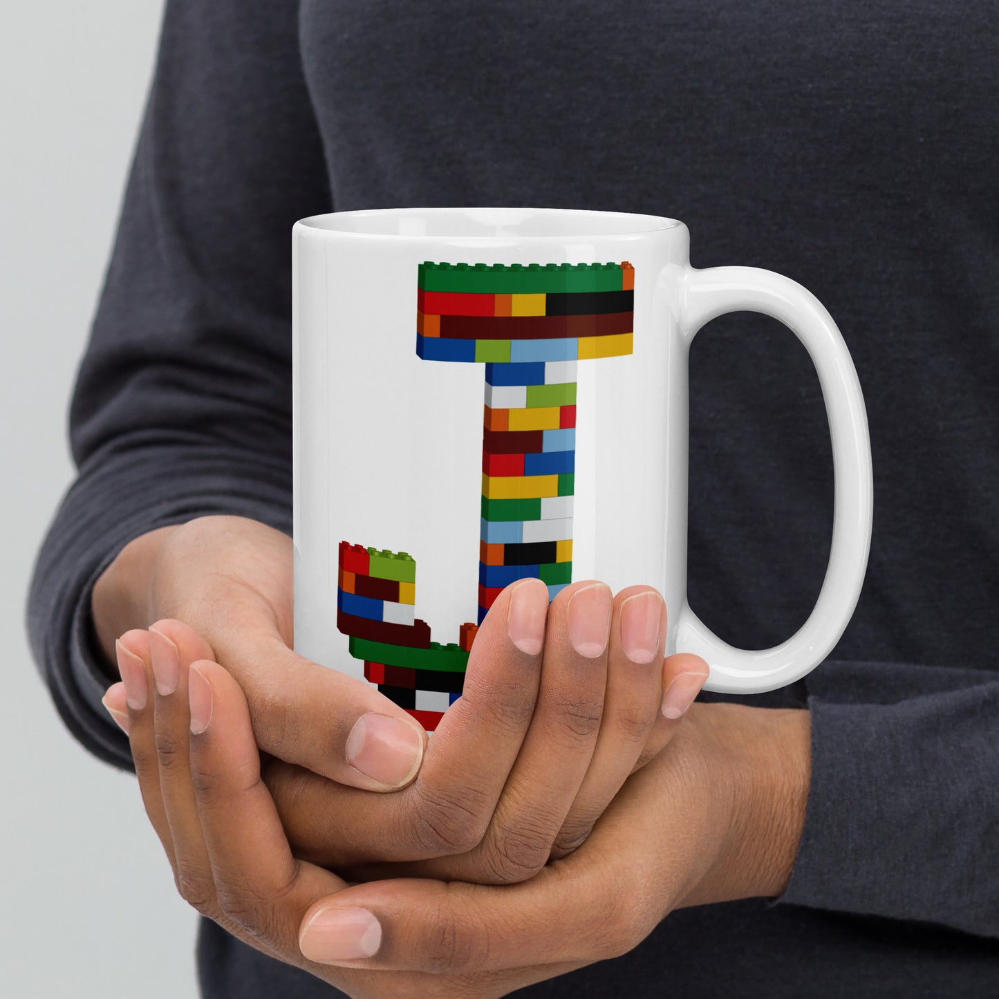 Mug | Toy Brick Letters