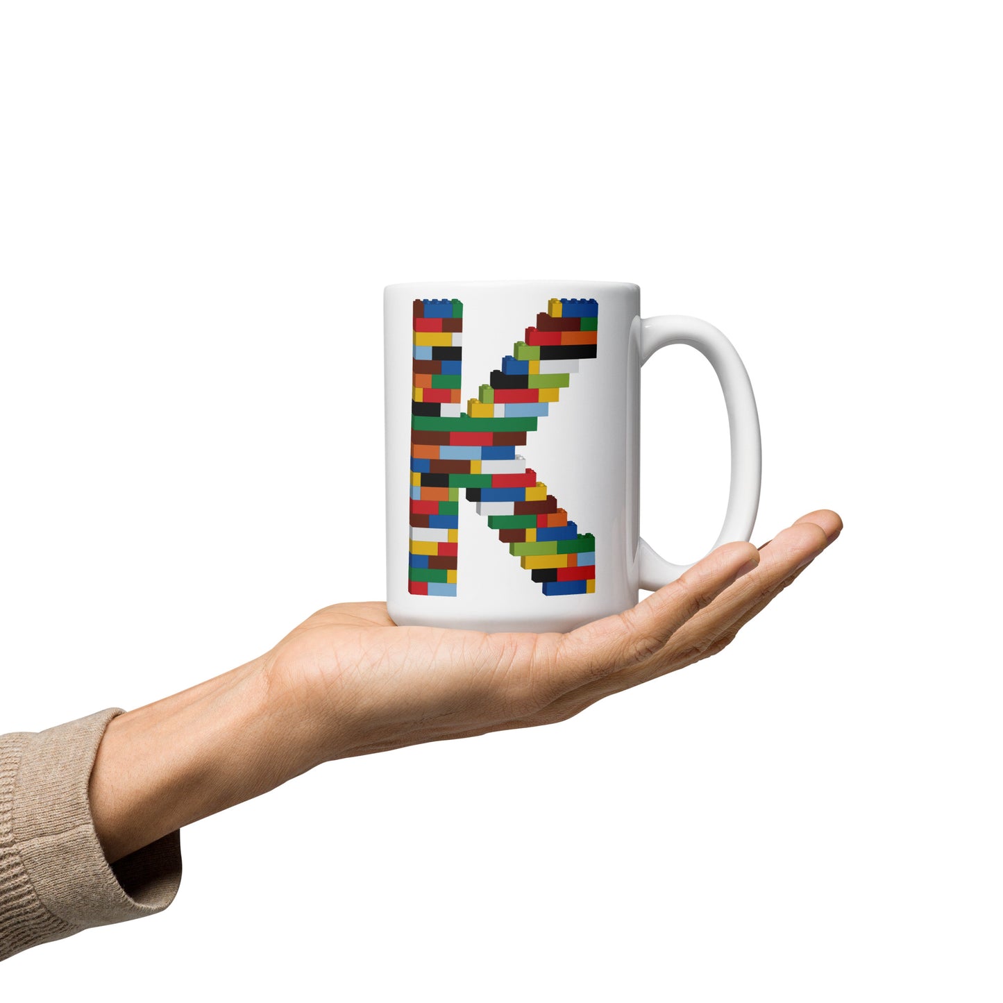 Mug | Toy Brick Letters