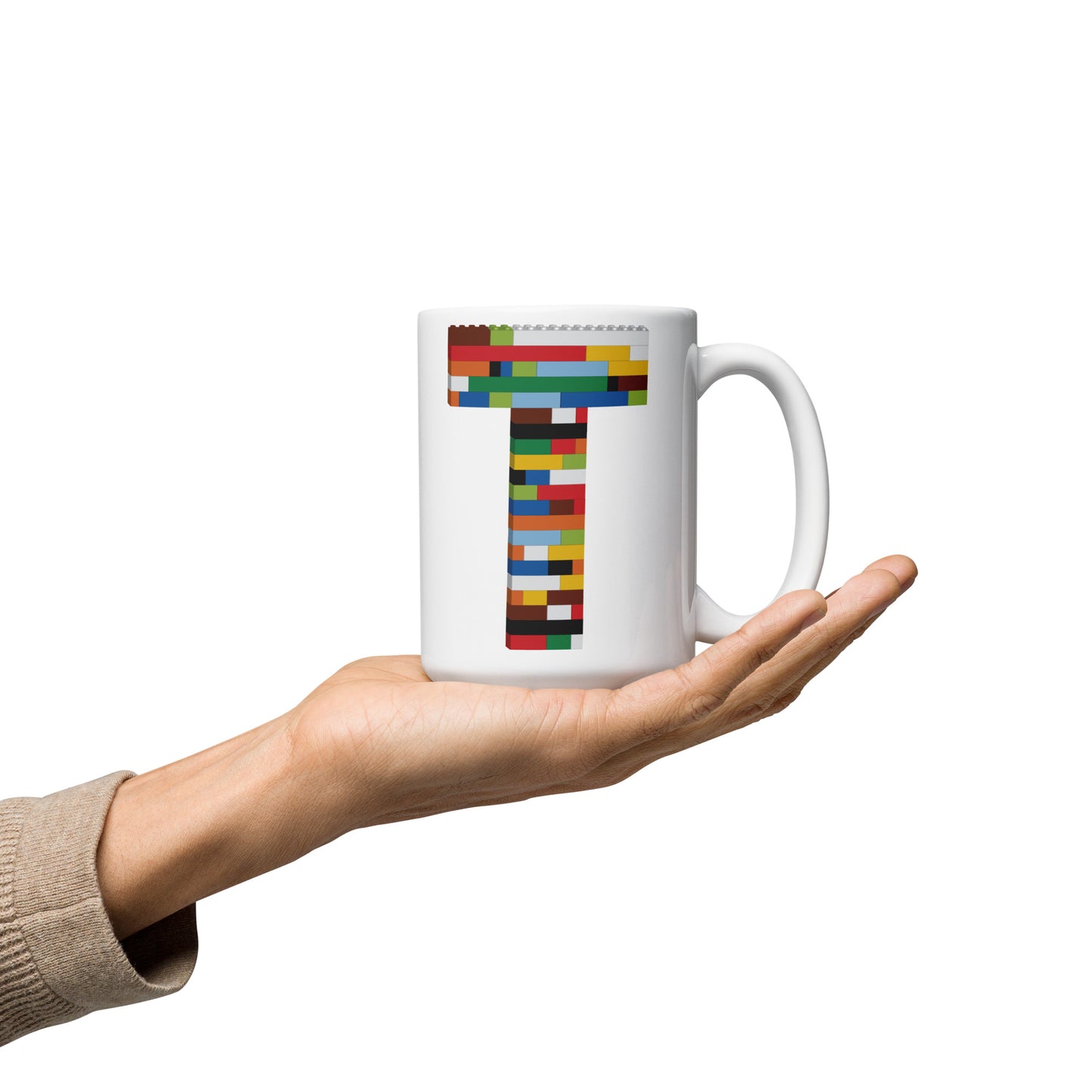 Mug | Toy Brick Letters