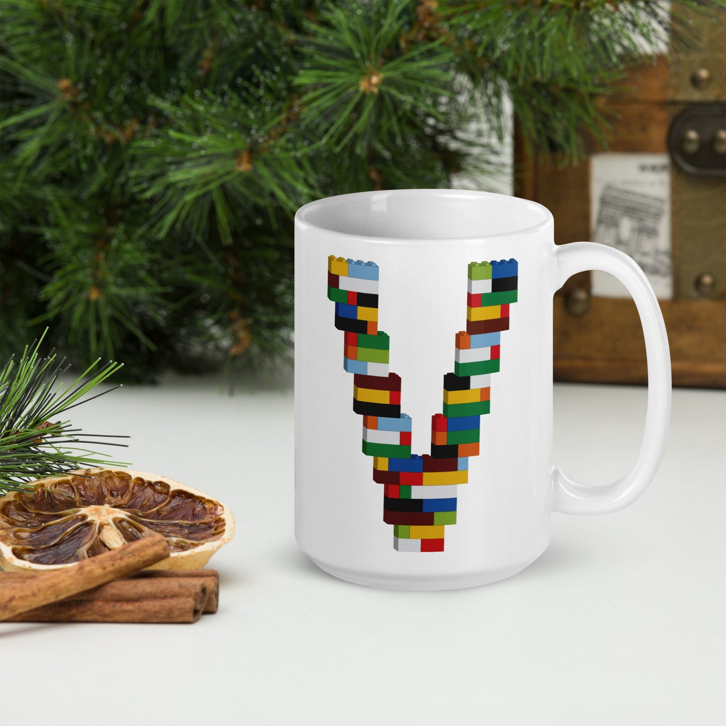 Mug | Toy Brick Letters