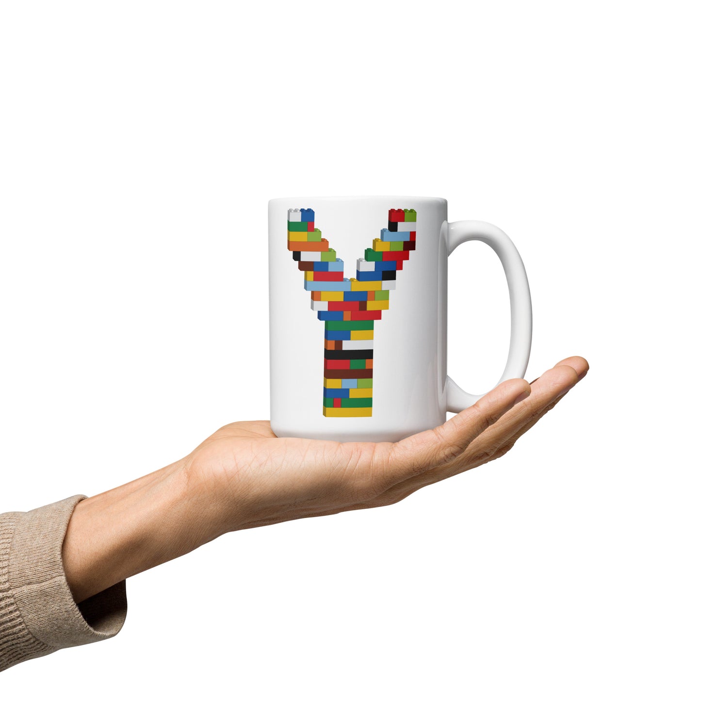 Mug | Toy Brick Letters